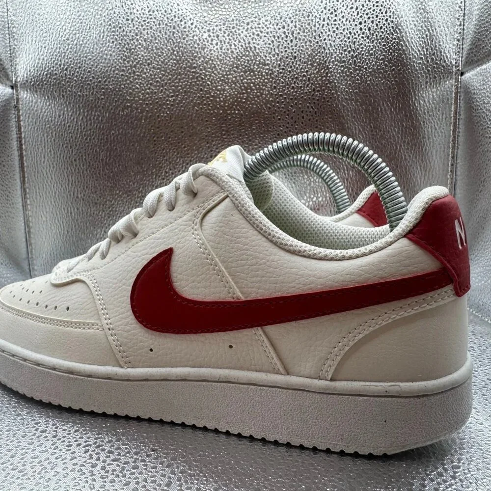 Size 8 - Nike Court Vision Low Next Nature Summit White Sneaker Shoes DH3158-104